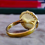 Load image into Gallery viewer, Custom University Graduation Signet Class Ring for College Alumni Gift