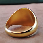 Load image into Gallery viewer, Handcrafted Silver Freemason Ring with Wax Seal Option - Master and Gold Varieties