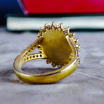 Load image into Gallery viewer, Unique college ring for women with a central stone, crafted to honor academic milestones. A meaningful accessory for proud alumni.