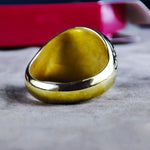 Load image into Gallery viewer, Gold ring with a Bitcoin-inspired design, ideal for crypto lovers. This ring combines elegance with a nod to the future of finance.