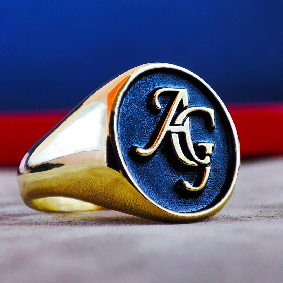 Custom Engraved Name Rings - Personalized Jewelry Gift for Him or Her