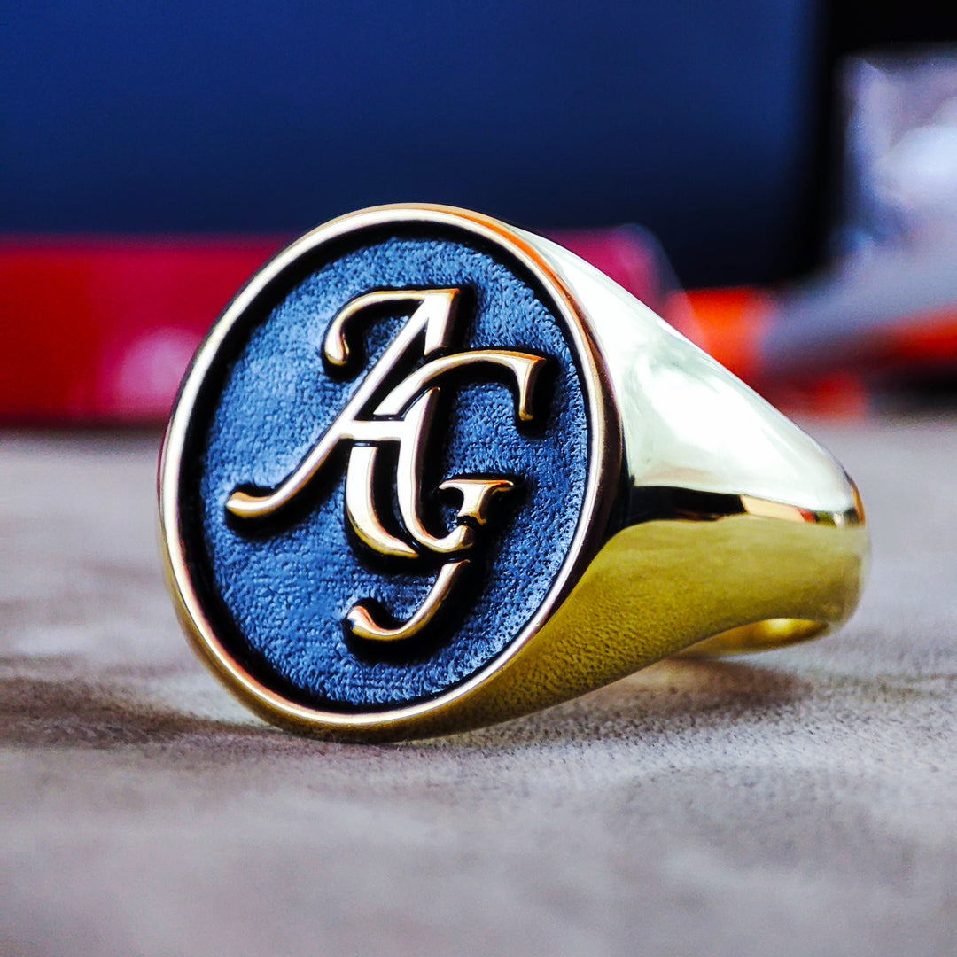 Custom Engraved Name Rings - Personalized Jewelry Gift for Him or Her