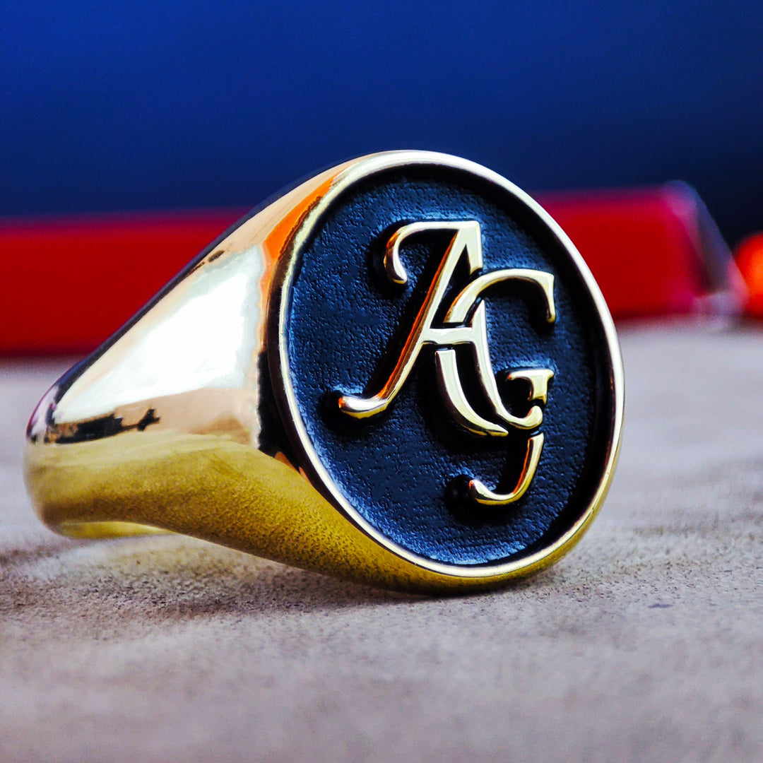 Custom Engraved Name Rings - Personalized Jewelry Gift for Him or Her