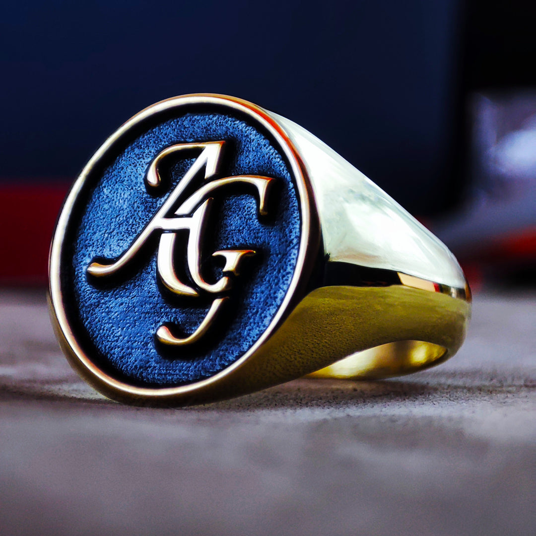 Custom Engraved Name Rings - Personalized Jewelry Gift for Him or Her