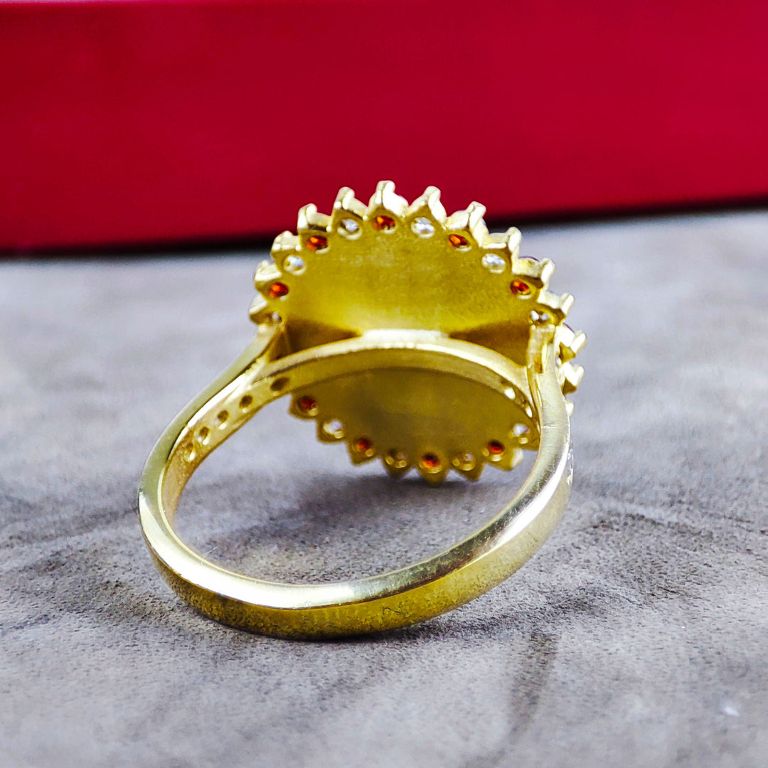 Custom Family Crest Signet Ring - Personalized Jewelry for Mom or Her, Unique Mother's Day Gift