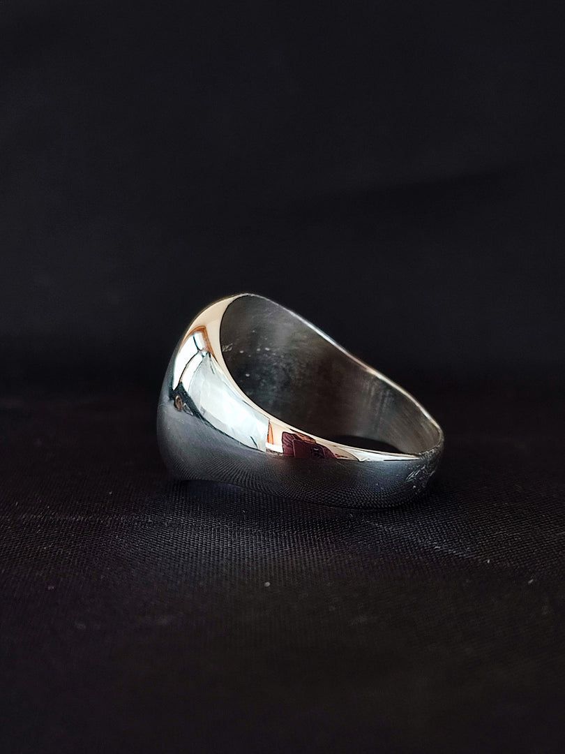 Personalized Name Ring – Custom Engraved Ring for Husband, Boyfriend or Self – Gold/Silver