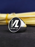 Load image into Gallery viewer, Handmade Custom Silver Signet Ring – Personalized Engraved Jewelry for Him