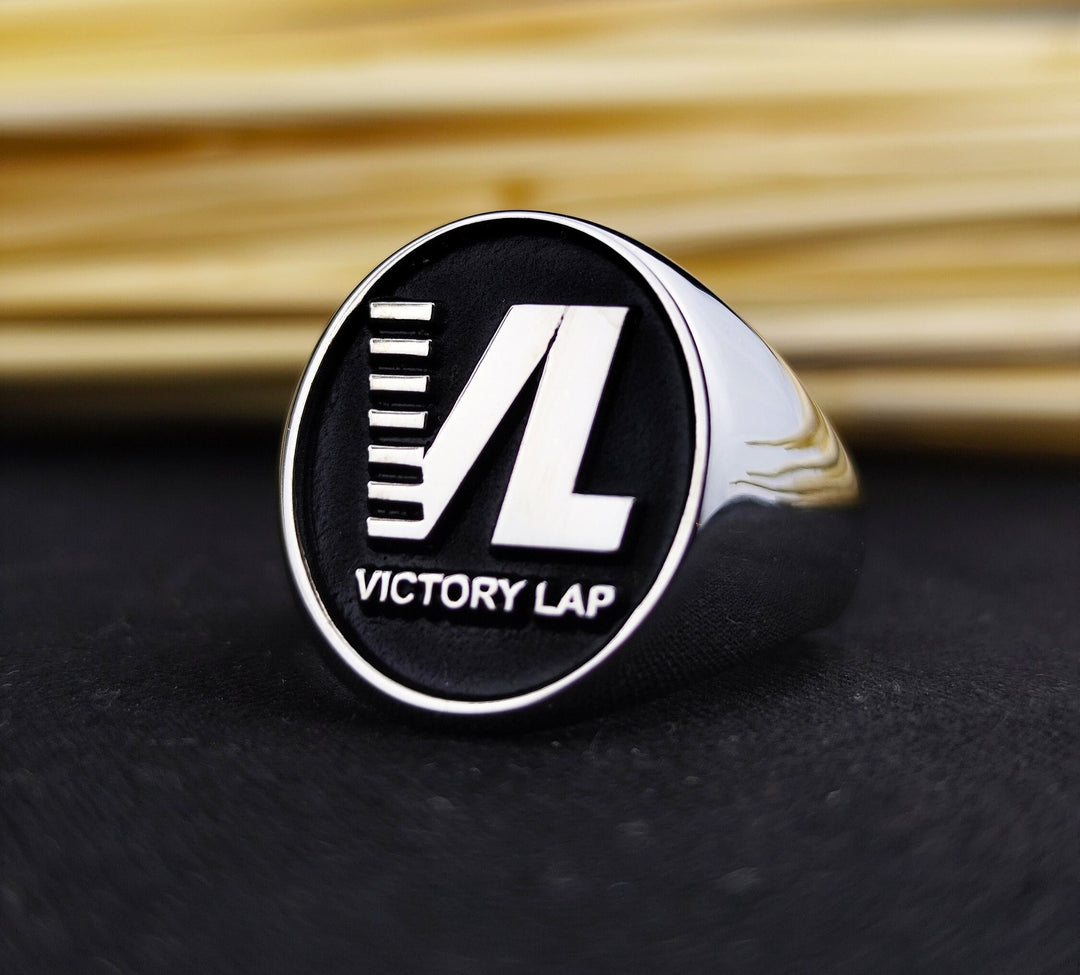 Handmade Custom Silver Signet Ring – Personalized Engraved Jewelry for Him