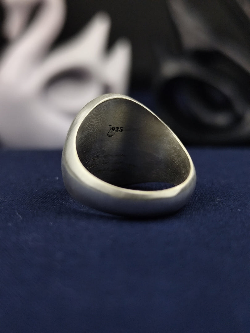 This silver 3D owl ring is a wearable masterpiece, capturing the majestic essence of the owl in fine detail. Designed with a matte finish for a subtle yet sophisticated appearance, this custom bird ring is ideal for nature lovers and those who resonate with the wisdom and mystery that owls symbolize. A remarkable gift for birthdays, special occasions, or as a personal talisman.