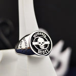 Load image into Gallery viewer, Gothic Skull Amor Fati Personalized Philosophy Jewelry Skeleton Zodiac Biker