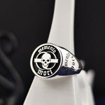 Load image into Gallery viewer, Gothic Skull Amor Fati Personalized Philosophy Jewelry Skeleton Zodiac Biker