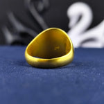 Load image into Gallery viewer, Silver custom name ring with first and last name engraving, designed to add a meaningful touch to your jewelry collection. Suitable for gifting on special occasions or for daily inspiration.