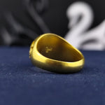 Load image into Gallery viewer, Custom Mason ring with a unique design, crafted in gold. A beautiful accessory for Masons who value tradition with a touch of modern style.