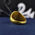 Load image into Gallery viewer, Unique first and last name ring for her, crafted in high-quality gold, customizable with chosen names. A perfect way to celebrate a bond or family, ideal for birthdays and milestones.