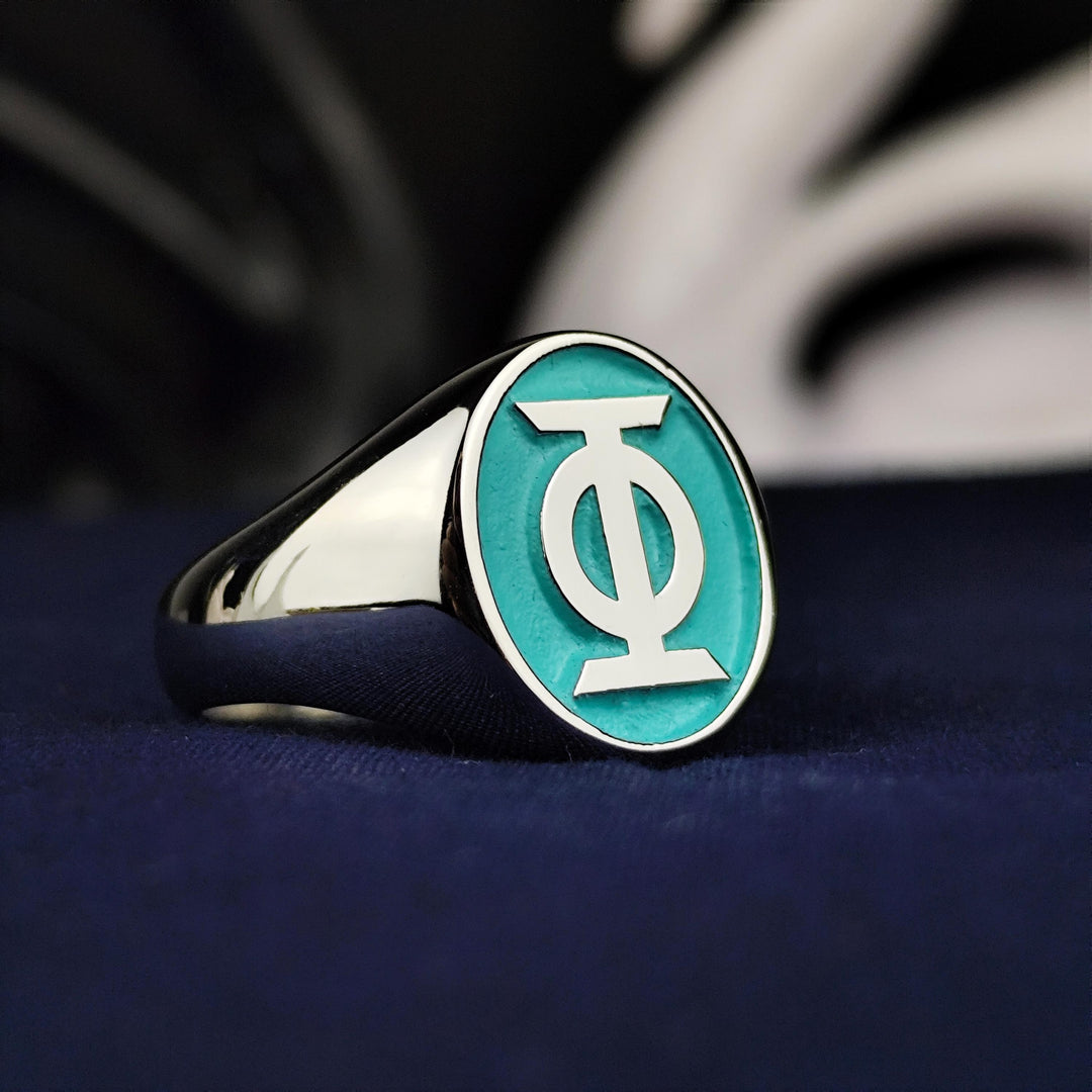 Designed for corporate professionals, this custom oval signet ring allows for engraving of business logos, special symbols, or personal emblems. A unique and luxurious accessory available in gold or silver, this company logo ring is a perfect gift for executives, entrepreneurs, or organizations. Elegant and refined, it embodies status, professionalism, and custom craftsmanship.