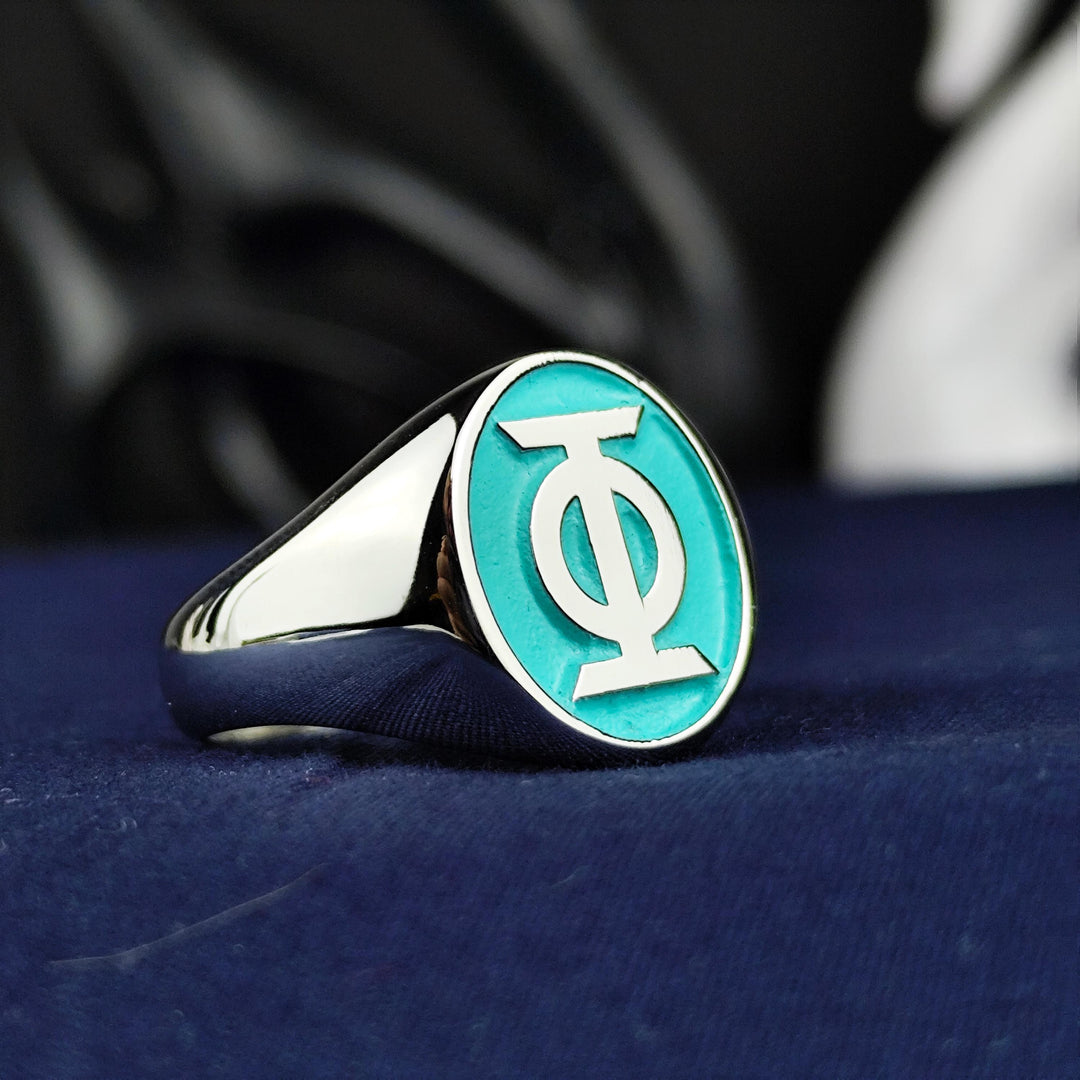 A unique business and personal emblem signet ring, this custom oval ring is designed for those who seek exclusivity. Crafted from premium materials, it can be engraved with a personal, corporate, or organization logo. A perfect executive gift, heirloom piece, or custom jewelry for professionals looking to elevate their identity with elegance and style.