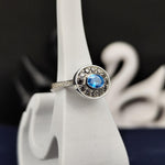 Load image into Gallery viewer, Special design stone ring for women, combining timeless beauty with a modern edge. A meaningful gift for loved ones or a personal treat.