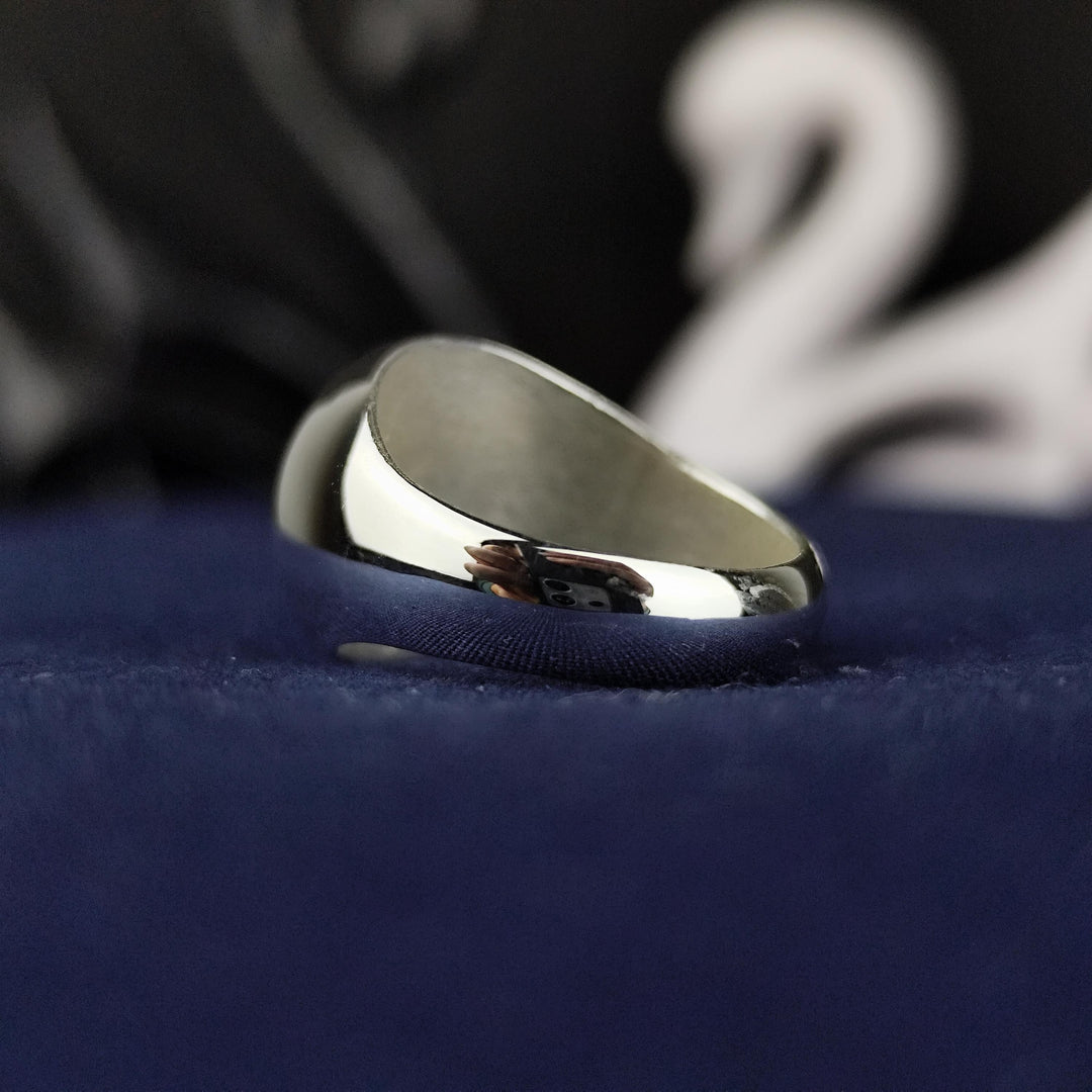 Express your faith with this unisex Christian cross ring, a stunning handmade crucifix signet band designed for both men and women. Crafted from high-quality silver, this ring is a beautiful representation of religious devotion. Whether worn as a daily faith reminder or given as a Christian gift, it is perfect for Easter, Christmas, or special occasions, making it a timeless and elegant spiritual accessory.