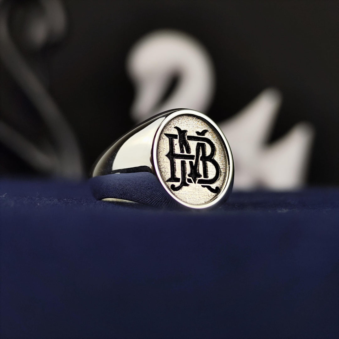 Handcrafted for elegance, this custom two-letter monogram ring is the perfect blend of style and personalization. Featuring an engraved initial name design, this signet ring in silver or gold is a timeless keepsake. Whether worn as an everyday accessory or given as a heartfelt gift, it is ideal for those who love personalized jewelry. A great choice for weddings, birthdays, or any special occasion.