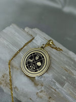 Load image into Gallery viewer, wisdom necklace, animal necklace, gift for her, owl jewelry, spiritual jewelry, birthday gift, wisdom pendant, wisdom jewelry, bird necklace
