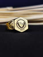 Load image into Gallery viewer, Personalized Graduation Signet for University, College or High School
