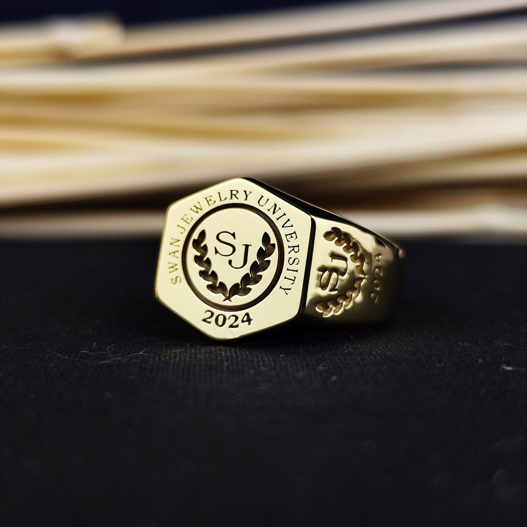 Personalized Graduation Signet for University, College or High School