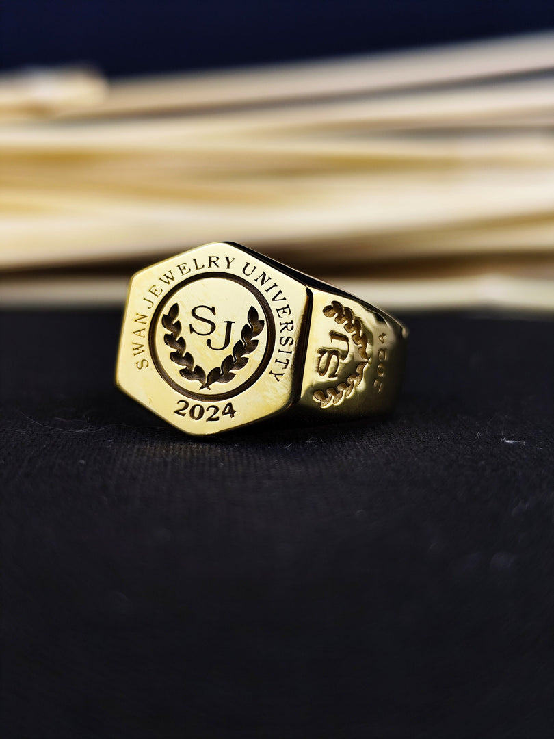 Personalized Graduation Signet for University, College or High School