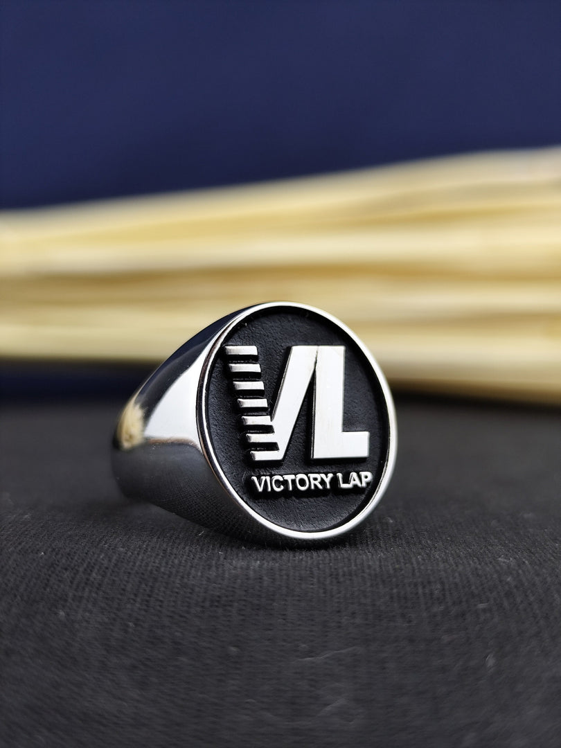 Handmade Custom Silver Signet Ring – Personalized Engraved Jewelry for Him