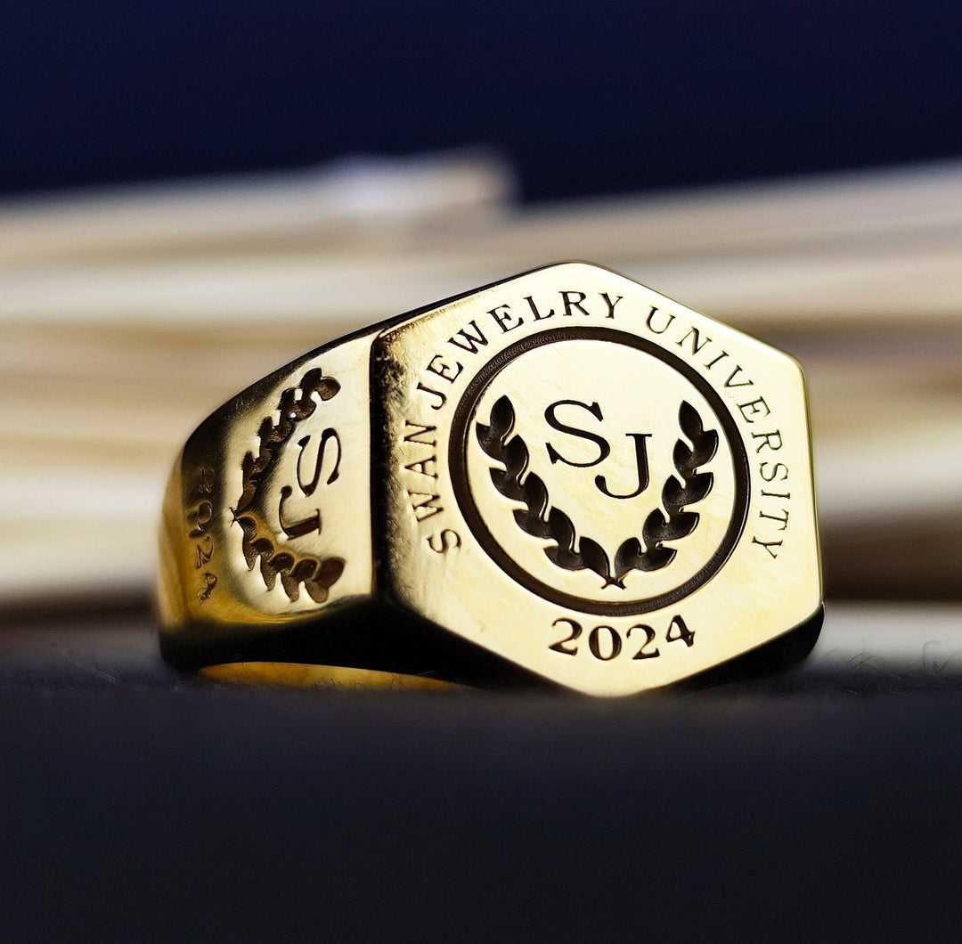 Personalized Graduation Signet for University, College or High School