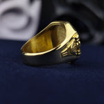 Load image into Gallery viewer, Personalized Men&#39;s Custom Coat of Arms Signet Ring with Family Crest
