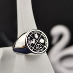 Load image into Gallery viewer, Handcrafted Wisdom ring with personalized engraving options

