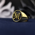 Load image into Gallery viewer, Elegant silver name ring, designed to personalize with any name. Crafted in high-quality silver, it’s a versatile choice for gifts, adding a timeless touch to daily wear or marking special moments with elegance.
