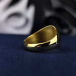 Load image into Gallery viewer, Unique name ring for her in quality gold, customizable with any name. Perfect for birthdays, anniversaries, or as a daily reminder of a loved one, offering sentiment and style with a custom touch.
