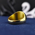 Load image into Gallery viewer, Unique Gothic Amor Fati Coin Ring &amp; Necklace - Personalized Philosophy Jewelry
