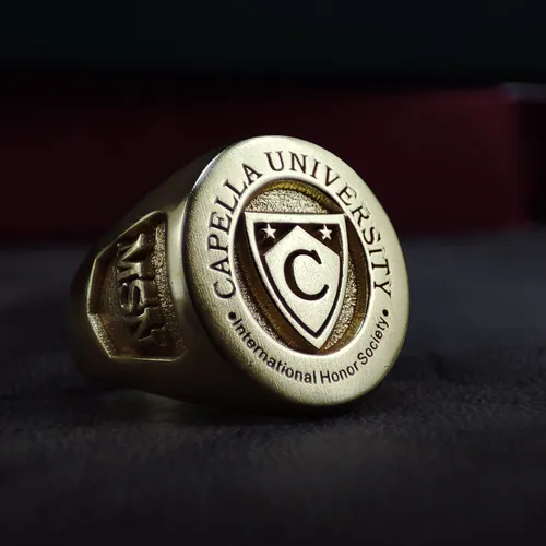 Personalized College Signet Ring