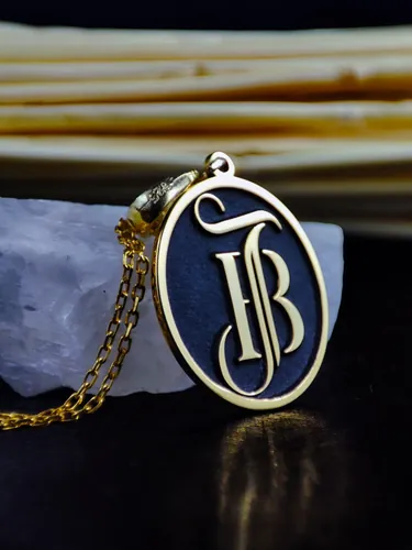 Custom Name Necklace: Personalized Sterling Silver or Gold Pendant