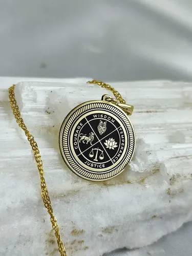 Owl Wisdom Pendant: Sterling Silver Spiritual Necklace
