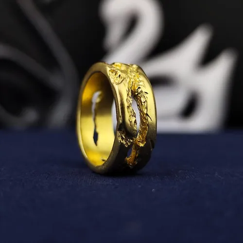Sterling Silver Skull Eagle Ring: Gothic Statement Jewelry