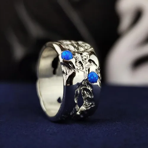 Bitcoin Signet Ring, Men's Crypto Jewelry