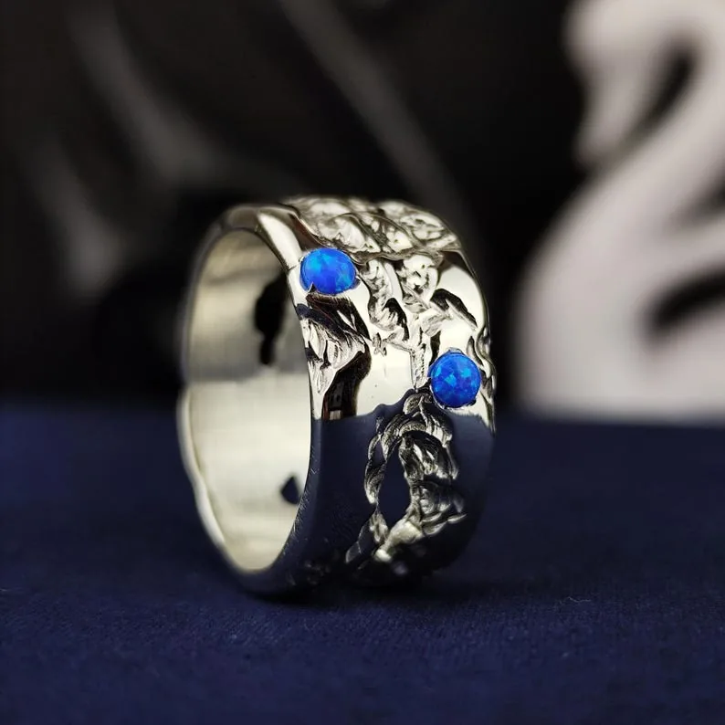 Bitcoin Signet Ring, Men's Crypto Jewelry