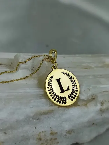 Letter Gold Necklace