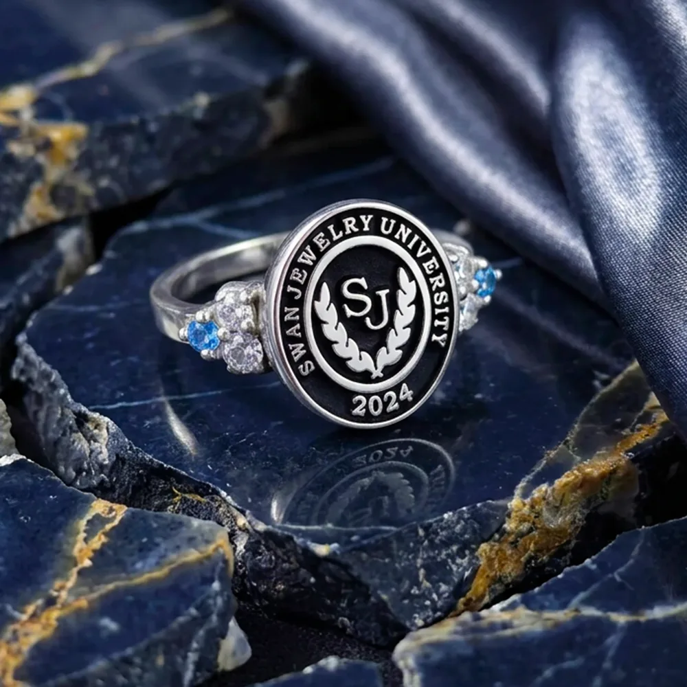 Women’s University Ring with Stone